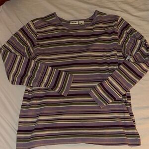 Cherokee stripped long sleeve shirt. Like new!